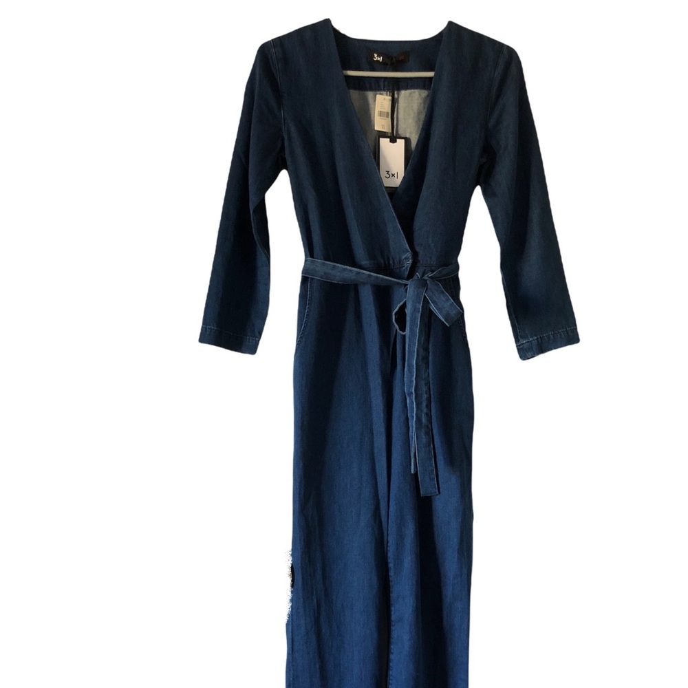 3x1 denim jumpsuit XS BNWT